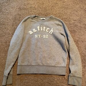 Abercrombie & Fitch Gray Kids Crewneck Sweatshirt